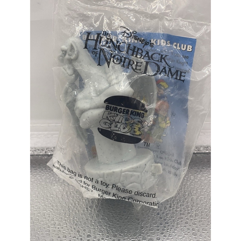 Burger King Disney Hunchback of Notre Dame Victor‎ the Gargoyle wind-up toy